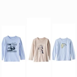 Boys Long Sleeve Graphic Tee Bundle